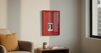 Signature Red Picture Frame